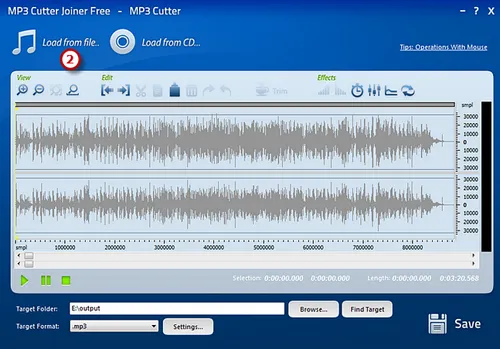Hướng dẫn cắt nhạc Mp3 bằng "MP3 Cutter Joiner Free"