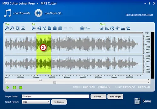 Hướng dẫn cắt nhạc Mp3 bằng “MP3 Cutter Joiner Free”
