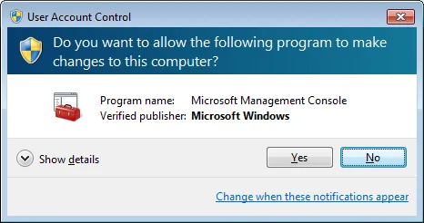 Hướng dẫn Disable User Account Control (UAC) trên Windows