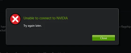 Khắc phục: Không thể kết nối với Nvidia / Không thể cập nhật Driver vv