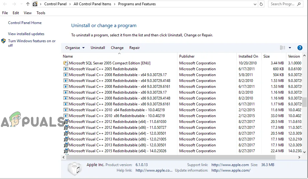 Khắc phục: Lỗi Microsoft Visual C ++ Runtime Library – Runtime Error R6025