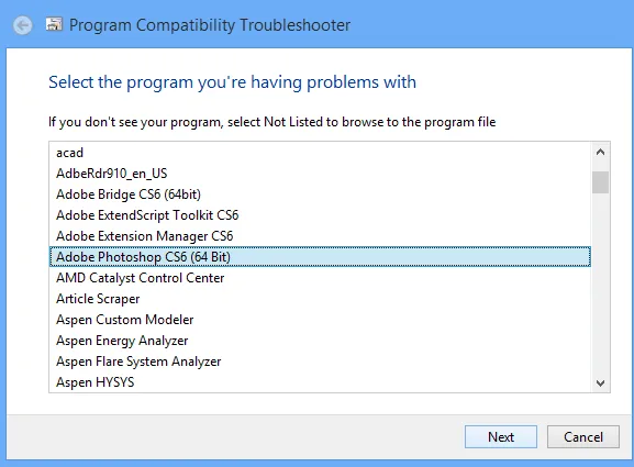 Khắc phục lỗi Program has stopped working trên Windows