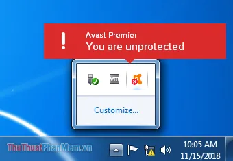 Làm cách nào để tắt Avast Tạm thời trong Windows 10/8/7 ?