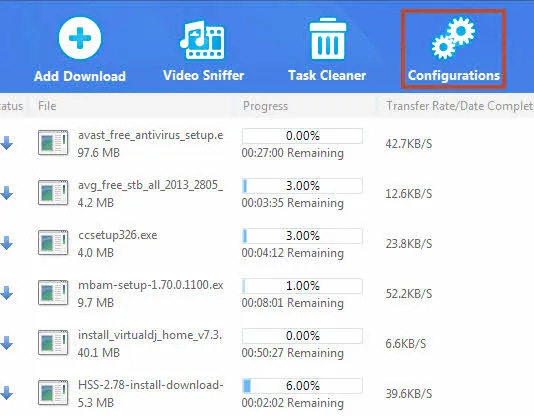 Làm thế nào để hợp tác EagleGet với máy chủ Proxy?