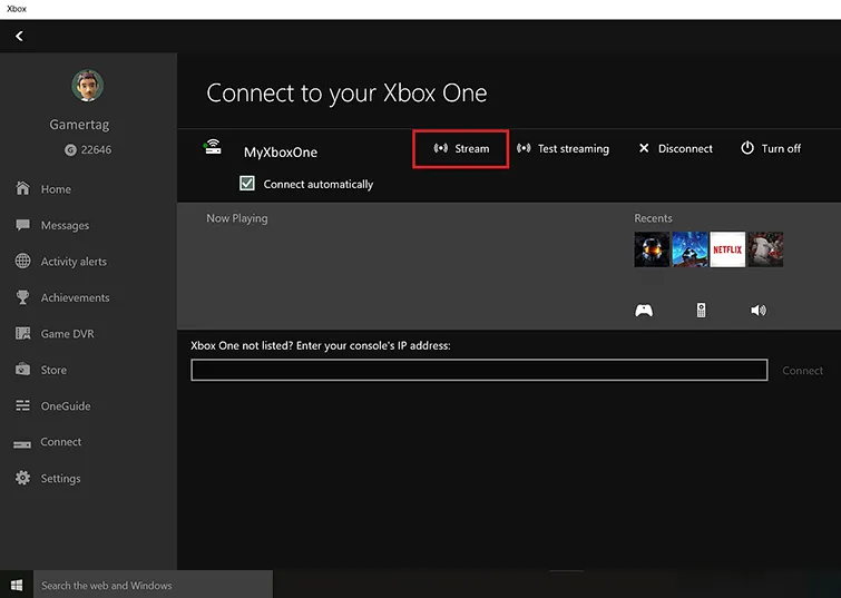 Làm thế nào để sử dụng Game Streaming trong ứng dụng Xbox trên Windows 10
