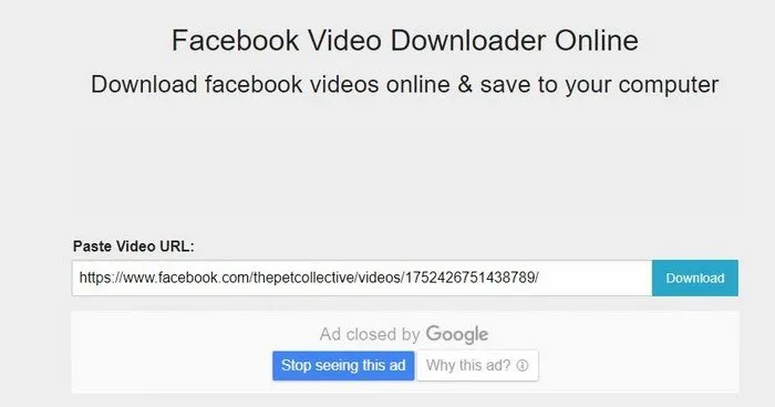 Làm thế nào để tải video từ Facebook trên Google Chrome/ Firefox