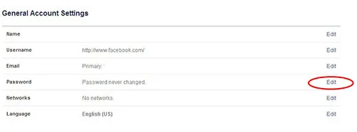 Làm thế nào để thay đổi mật khẩu Facebook của tôi