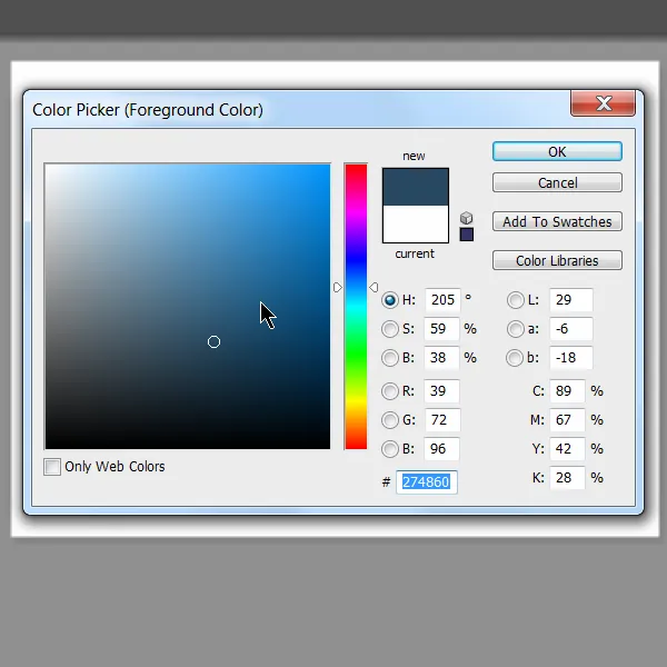 Làm việc với Swatches trong Photoshop