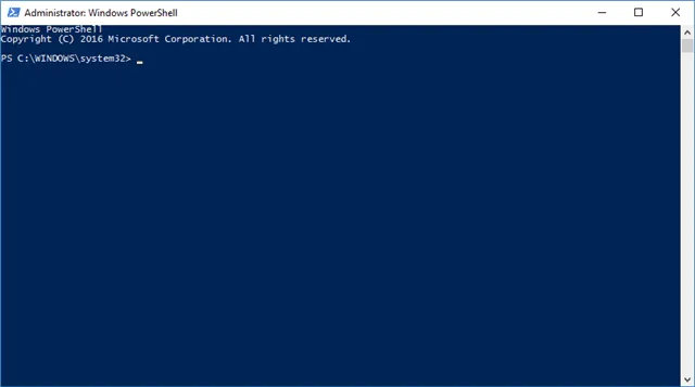 Quét và Sửa các tệp hỏng trong Windows 10 với PowerShell