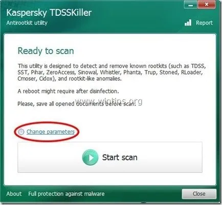 Quét và xóa Rootkit ẩn độc hại với TDSSKiller