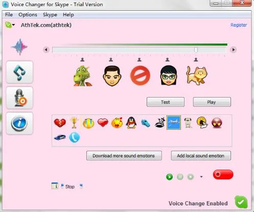 Skype Voice Changer 3.0 – Sửa đổi giọng nói trên Skype
