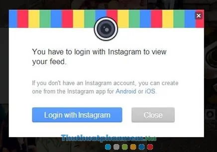 Sử dụng Instagram trên máy tính PC, Laptop