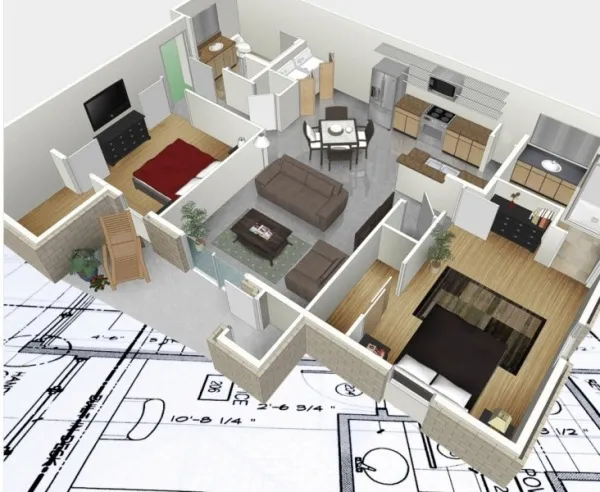 Tải phần mềm thiết kế nội thất tốt nhất – Sweet Home 3D 5.4