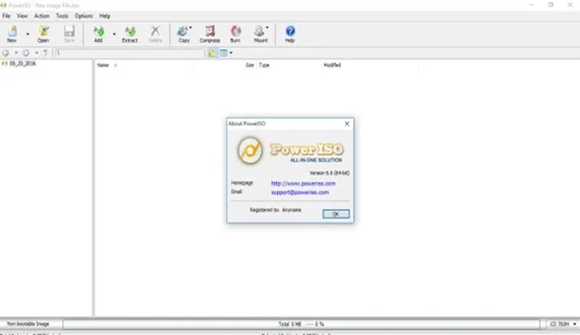 Downloand PowerISO 6.8 full Key phần mềm quản lý file IOS , ghi đĩa, tạo đĩa ảo