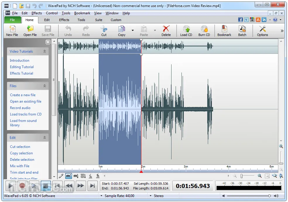 Tải WavePad Sound Editor 8.02 cho Windows – Phần mềm chỉnh sửa âm thanh