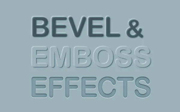 Tạo hiệu ứng Bevel & Emboss cho văn bản trong Adobe Illustrator