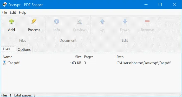 Tạo Mật khẩu bảo vệ file PDF trong Windows 10