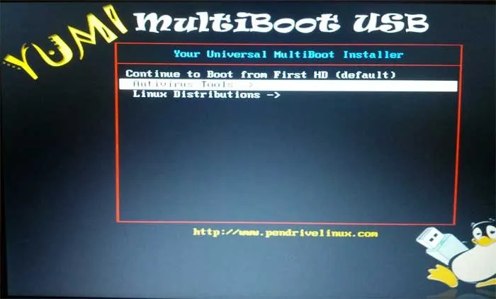 Tạo ổ đĩa USB MultiBoot với YUMI