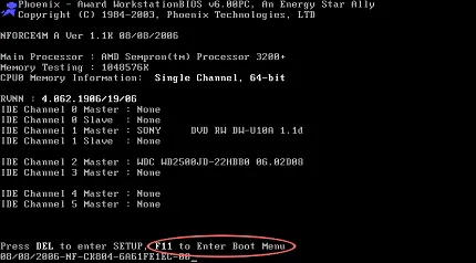 Thay đổi thứ tự Boot khởi động trong BIOS máy tính