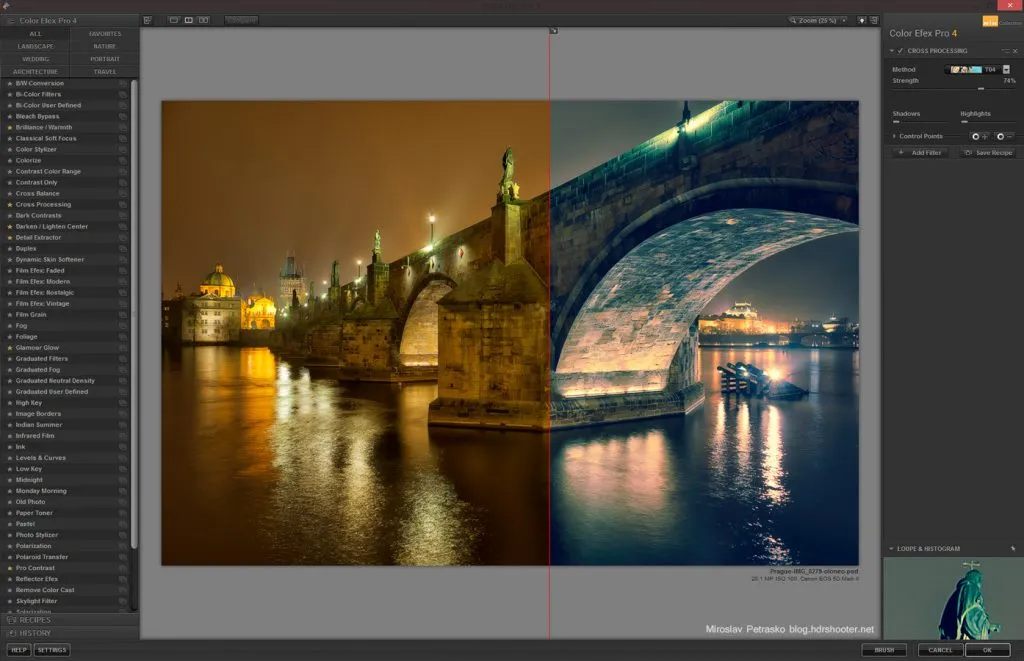 Plugin photoshop Nik Color Efex Pro 4