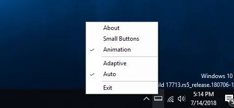 Tự động ẩn thanh Taskbar khi phóng to cửa sổ trong Windows 10