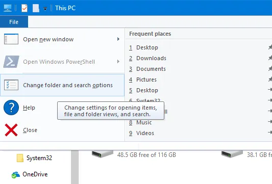 Vô hiệu hóa quảng cáo trong Windows 10 File Explorer nhanh