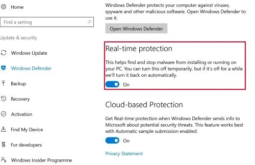 Vô hiệu vĩnh viễn Windows Defender trong Windows 10