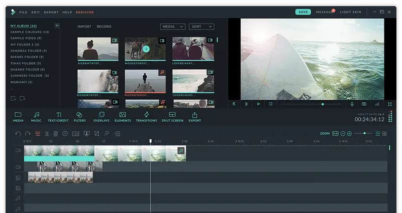 Wondershare Filmora 8.7.6.2 – Biên tập thiết để chỉnh sửa Video
